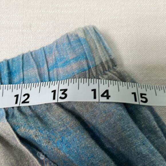 LUUKAA 100% Linen Balloon trousers Size 10 - Picture 5 of 11